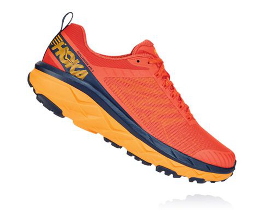 Hoka One One Trail Schoenen Heren - Challenger Atr 5 - Rood - ZS3975426